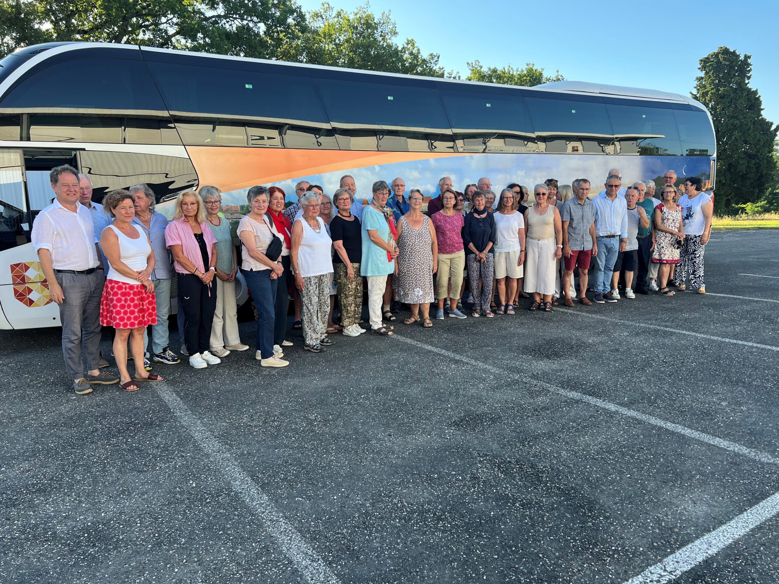 Feier 50 Reisegruppe