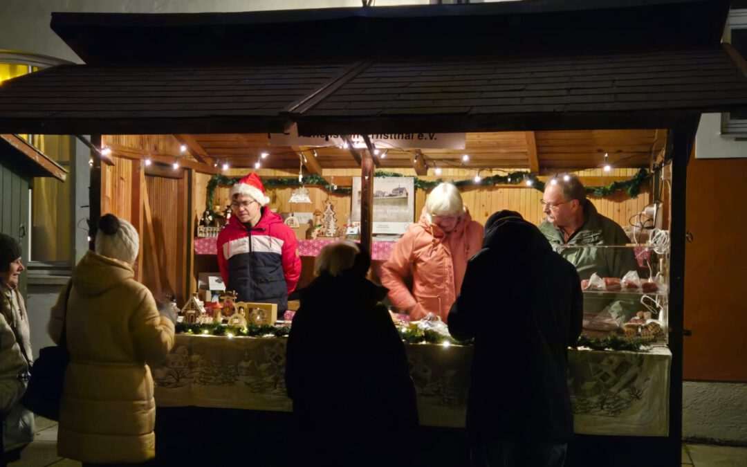 Auf dem Adventsmarkt