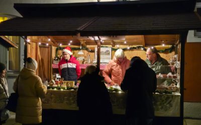 Auf dem Adventsmarkt