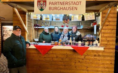 Auf dem Weihnachtsmarkt in Hohenstein-Ernstthal