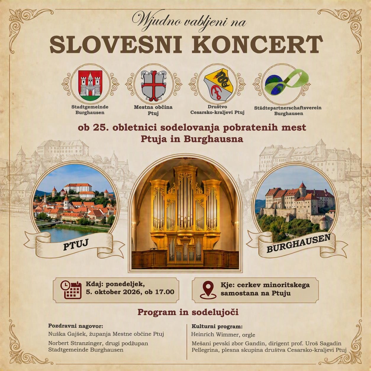Konzert in Ptuj